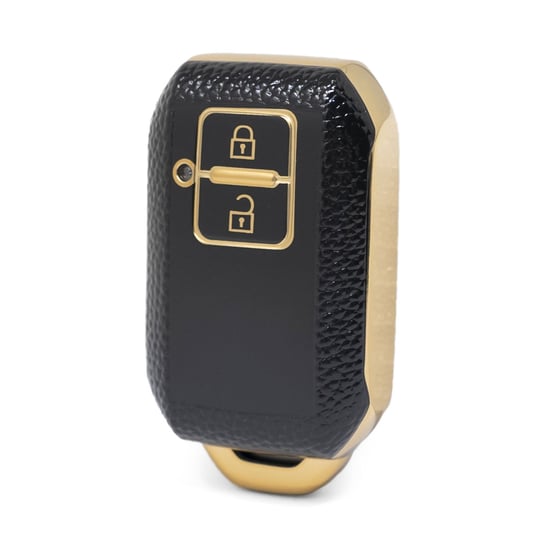 nano-high-quality-gold-leather-cover-for-suzuki-remote-key-2-buttons-black-color-szk-c13j
