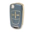 nano-high-quality-gold-leather-cover-for-opel-flip-remote-key-2-buttons-gray-color-opel-a13j