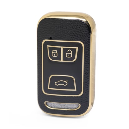 nano-high-quality-gold-leather-cover-for-chery-remote-key-3-buttons-black-color-cr-a13j