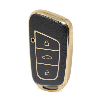 nano-high-quality-gold-leather-cover-for-chery-remote-key-3-buttons-black-color-cr-b13j