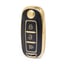 nano-high-quality-gold-leather-cover-for-venucia-remote-key-3-buttons-black-color-vnc-a13j