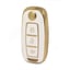 nano-high-quality-gold-leather-cover-for-venucia-remote-key-3-buttons-white-color-vnc-a13j
