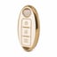 nano-high-quality-gold-leather-cover-for-nissan-remote-key-2-buttons-white-color-ns-a13j3c