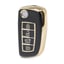 nano-high-quality-gold-leather-cover-for-nissan-flip-remote-key-4-buttons-black-color-ns-b13j4