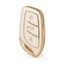 nano-high-quality-gold-leather-cover-for-roewe-remote-key-3-buttons-white-color-rw-b13j