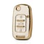 nano-high-quality-gold-leather-cover-for-wuling-flip-remote-key-3-buttons-white-color-wl-a13j
