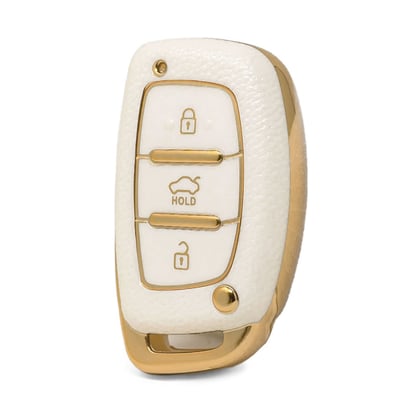 nano-high-quality-gold-leather-cover-for-hyundai-remote-key-3-buttons-white-color-hy-a13j3b
