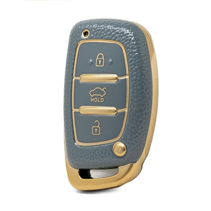 nano-high-quality-gold-leather-cover-for-hyundai-remote-key-3-buttons-gray-color-hy-a13j3b