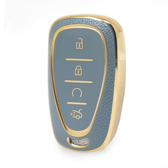nano-high-quality-gold-leather-cover-for-chevrolet-remote-key-4-buttons-gray-color-crl-b13j4