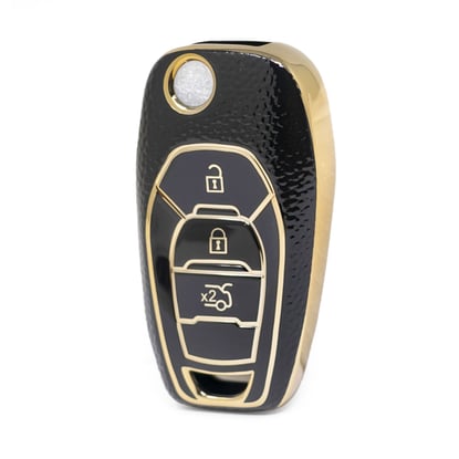 nano-high-quality-gold-leather-cover-for-chevrolet-flip-remote-key-3-buttons-black-color-crl-c13j