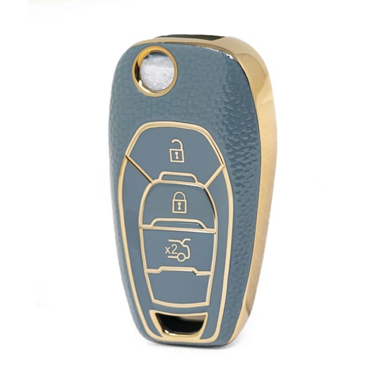 nano-high-quality-gold-leather-cover-for-chevrolet-flip-remote-key-3-buttons-gray-color-crl-c13j