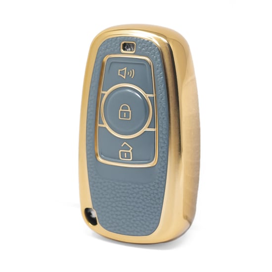 nano-high-quality-gold-leather-cover-for-great-wall-remote-key-3-buttons-gray-color-gw-a13j