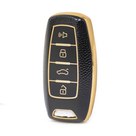 nano-high-quality-gold-leather-cover-for-great-wall-remote-key-4-buttons-black-color-gw-b13j