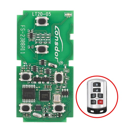 lonsdor-lt20-05-universal-toyota-smart-remote-key-pcb-6-buttons-31435mhz-4d-chip