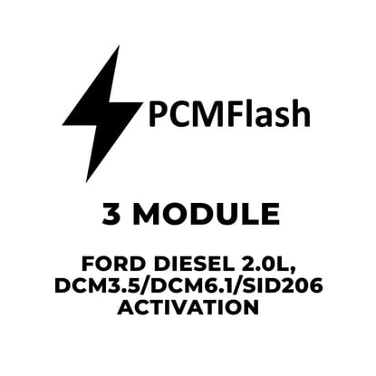 pcmflash-3-module-ford-diesel-20l-dcm35dcm61sid206-activation