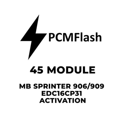 pcmflash-45-module-mb-sprinter-906-909-edc16cp31-activation