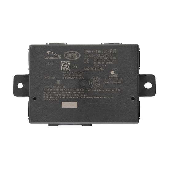 jaguar-land-rover-2018-2023-genuine-kvm-rfa-module-one-plug-with-passive-entry-peps-m9r3-19h440-bd