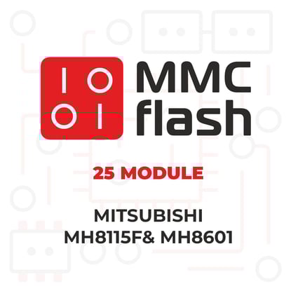 mmcflash-25-module-mitsubishi-mh8115f-mh8601