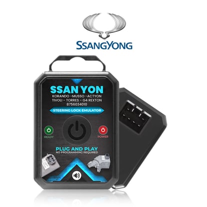 ssangyong-korando-musso-actyon-tivoli-torres-g4-rexton-steering-lock-emulator-simulatorwithlocksound