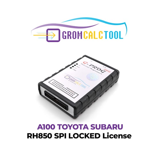 gromcalctool-a100-toyota-subaru-rh850-spi-locked-license