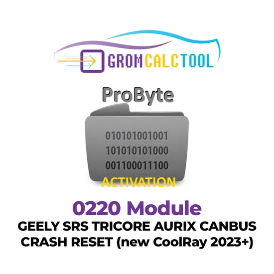 gromcalctool-0220-module-geely-srs-tricore-aurix-canbus-crash-reset-new-coolray-2023