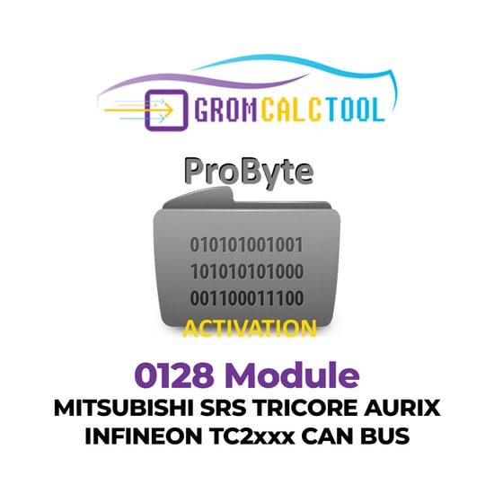 gromcalctool-0128-module-mitsubishi-srs-tricore-aurix-infineon-tc2xxx-can-bus