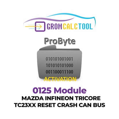 gromcalctool-0125-module-mazda-infineon-tricore-tc23xx-reset-crash-can-bus