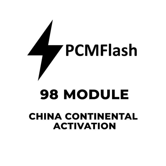 pcmflash-98-module-china-continental-activation