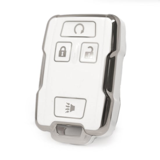 nano-high-quality-cover-for-gmc-remote-key-4-button-white-color-silver-frame-gmc-b11y