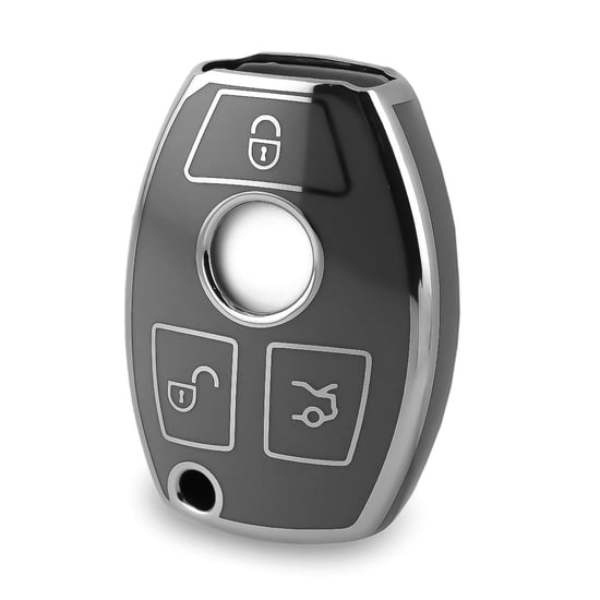 nano-high-quality-cover-for-mercedes-remote-key-3-button-dark-gray-color-silver-frame-benz-a11y3