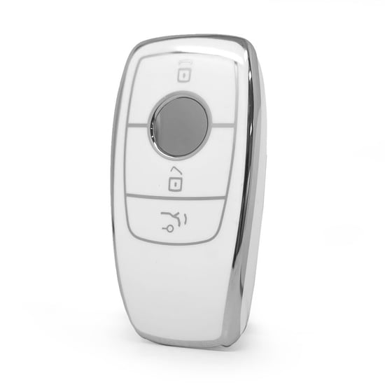 nano-high-quality-cover-for-mercedes-remote-key-3-button-white-color-silver-frame-benz-b11y3