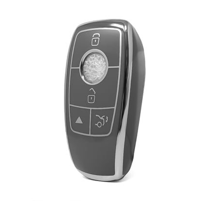 nano-high-quality-cover-for-mercedes-remote-key-4-button-dark-gray-color-silver-frame-benz-b11y4