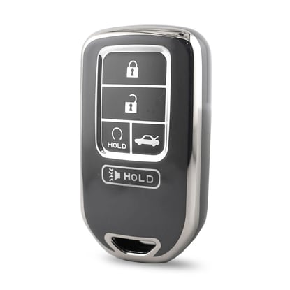 nano-high-quality-cover-for-honda-remote-key-5-button-dark-gray-color-silver-frame-hd-a11y5