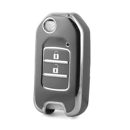 nano-high-quality-cover-for-honda-remote-key-2-button-dark-gray-color-silver-frame-hd-b11y2