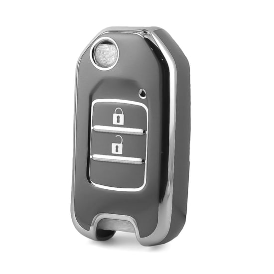 nano-high-quality-cover-for-honda-remote-key-2-button-dark-gray-color-silver-frame-hd-b11y2