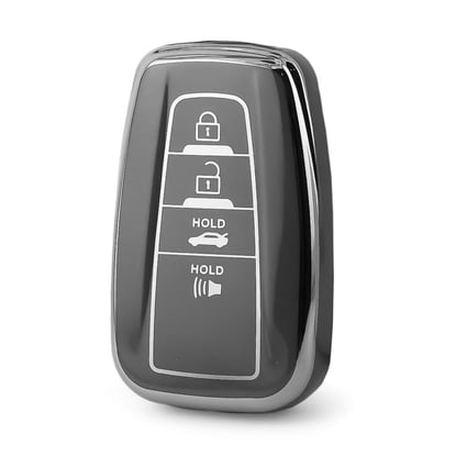nano-high-quality-cover-for-toyota-remote-key-4-button-dark-gray-color-silver-frame-tyt-b11y4