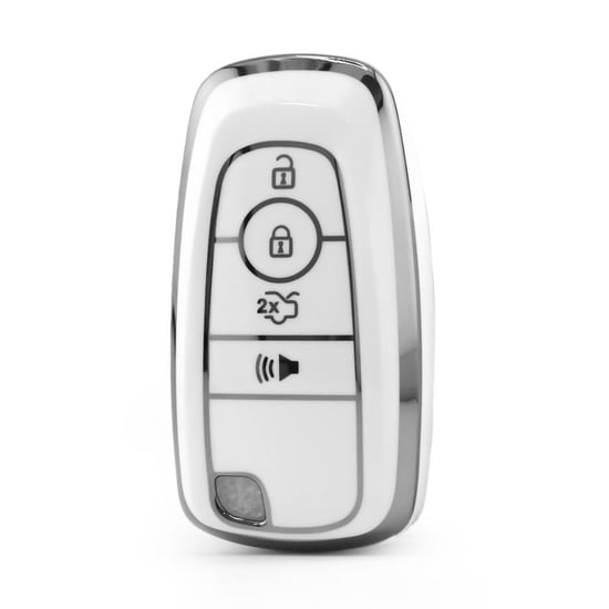 nano-high-quality-cover-for-ford-remote-key-4-button-white-color-silver-frame-ford-b11y4b