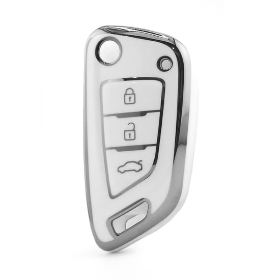 nano-high-quality-cover-for-xhorse-remote-key-3-button-white-color-silver-frame-xh-b11y