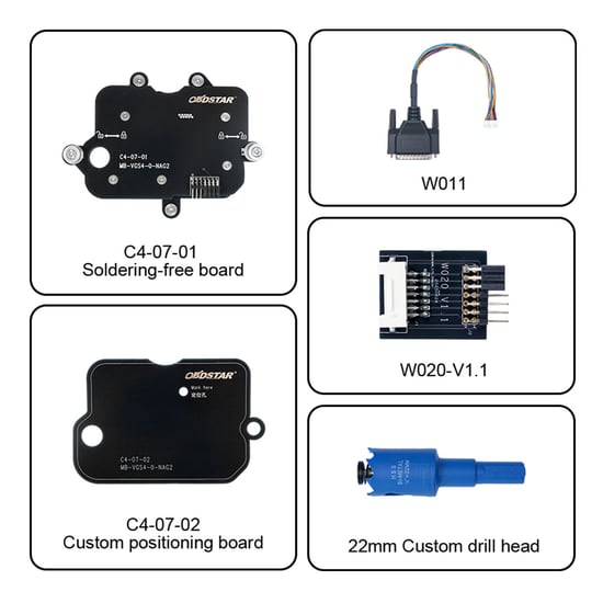 obdstar-c4-07-mb-vgs4-0-nag2-adapter-kit