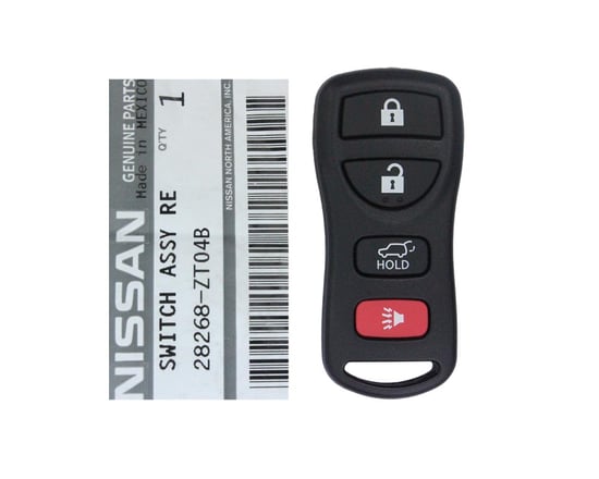 Picture of Nissan Armada Genuine Car Remote 2005 4 Button 315MHz 28268-2T04B