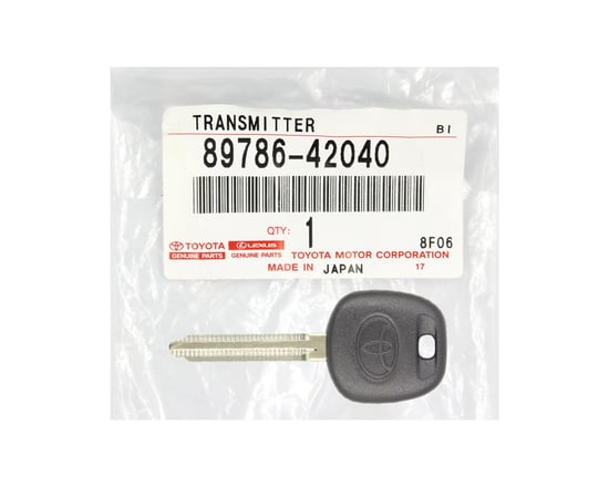 Picture of Toyota Valet H Genuine Transponder Key 89786-42040