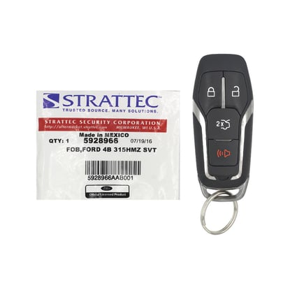 New-Ford-Shelby-2015-2017-Genuine-Smart-Remote-Key-4-Buttons-315MHz-5928966-STRATTEC---FCCID:-M3N-A2C31243800-OEM---Emirates-Keys