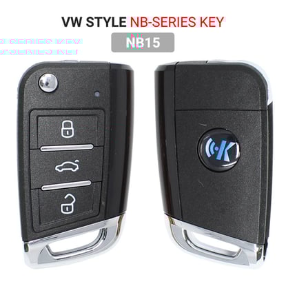 New-KeyDiy-KD-Universal-Flip-Remote-Key-3-Buttons-VW-MQB-Type-NB15