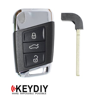 Picture of Keydiy KD Universal Smart Remote Key 3 Buttons VW Type ZB17
