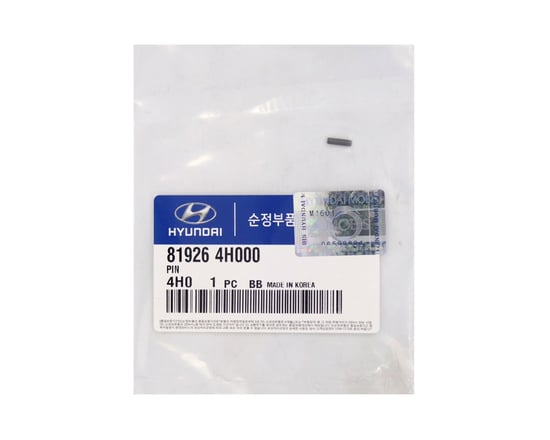 New-Genuine-OEM-Hyundai-PIN-For-Flip-Remote-Manufacturer-Part-Number:-81926-4H000-High-Quality---MK3