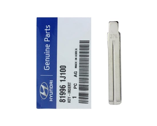 New-Hyundai-I20-2008-2013---I10-20012-2014-Genuine-OEM-Flip-Remote-blade-Manufacturer-Part-Number:-81996-1J100----MK3