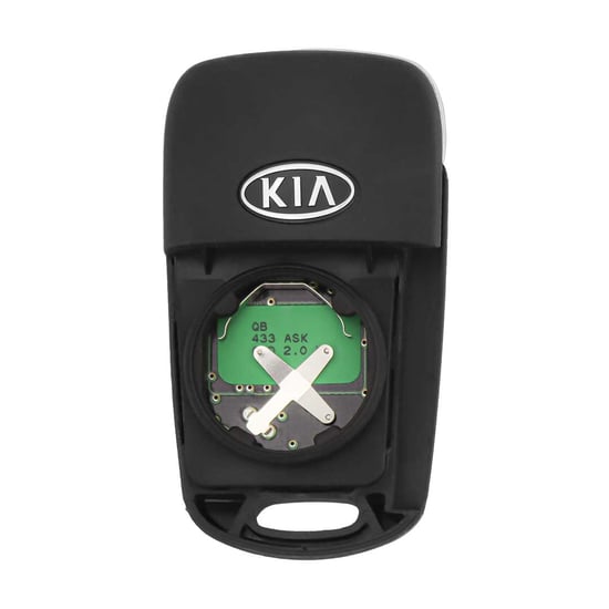 KIA-Original-Flip-Remote-3-Buttons-433MHz-ASK-46-Transponder-QB---Emirates-Keys