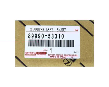 New-Lexus-IS-2014-Genuine-OEM-Computer-ASSY-Smart-Key-Manufacturer-Part-Number:-89990-53310---Emirates-Keys