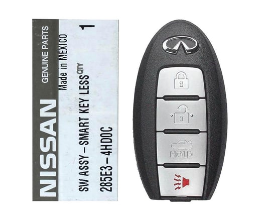 NEW-Infiniti-Q50-2014-2015-Genuine-OEM-Smart-Key-Remote-315MHz-4-Buttons-285E3-4HD0A-285E3-4HD0C-285E34HD0C---FCCID:-KR5S180144203-OEM-Box---Emirates-Keys
