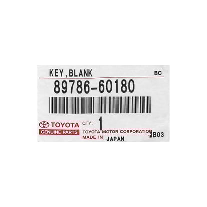 New-Toyota-Land-Cruiser-100-2003-2005-Genuine-OEM-Transponder-Key-4D-Manufacturer-Part-Number:-89786-60180---Emirates-Keys